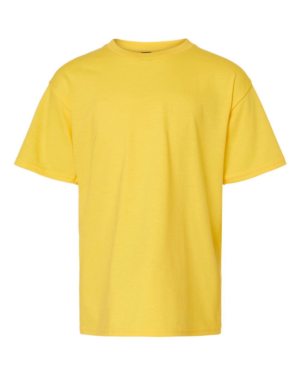 Front View of Daisy Mist Softstyle® Youth CVC T-Shirt - 64000BCVC