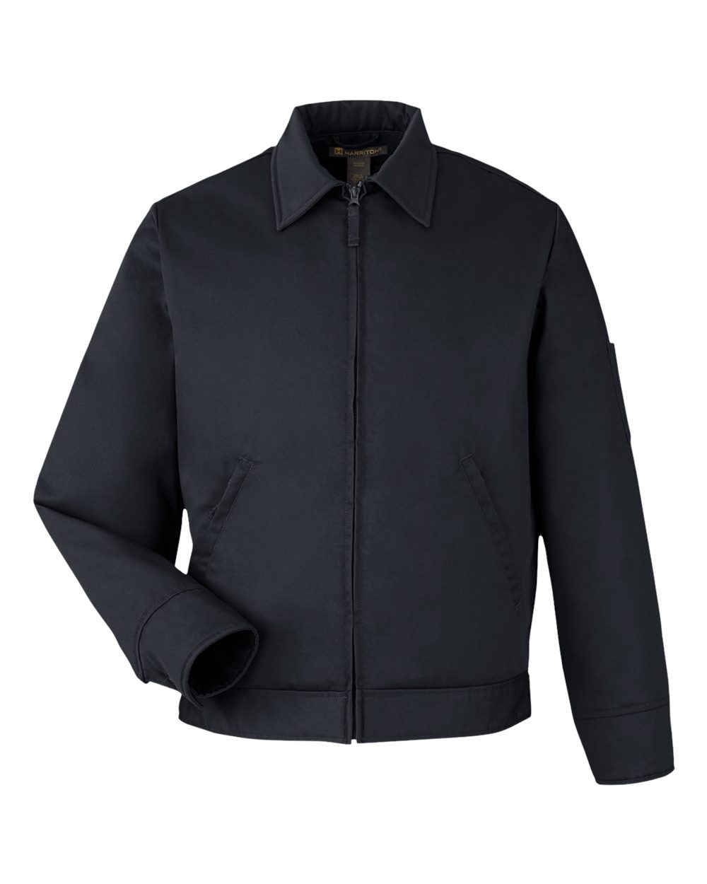 Front View of Dark Charcoal Unisex ClimaBloc® Station Jacket - M721