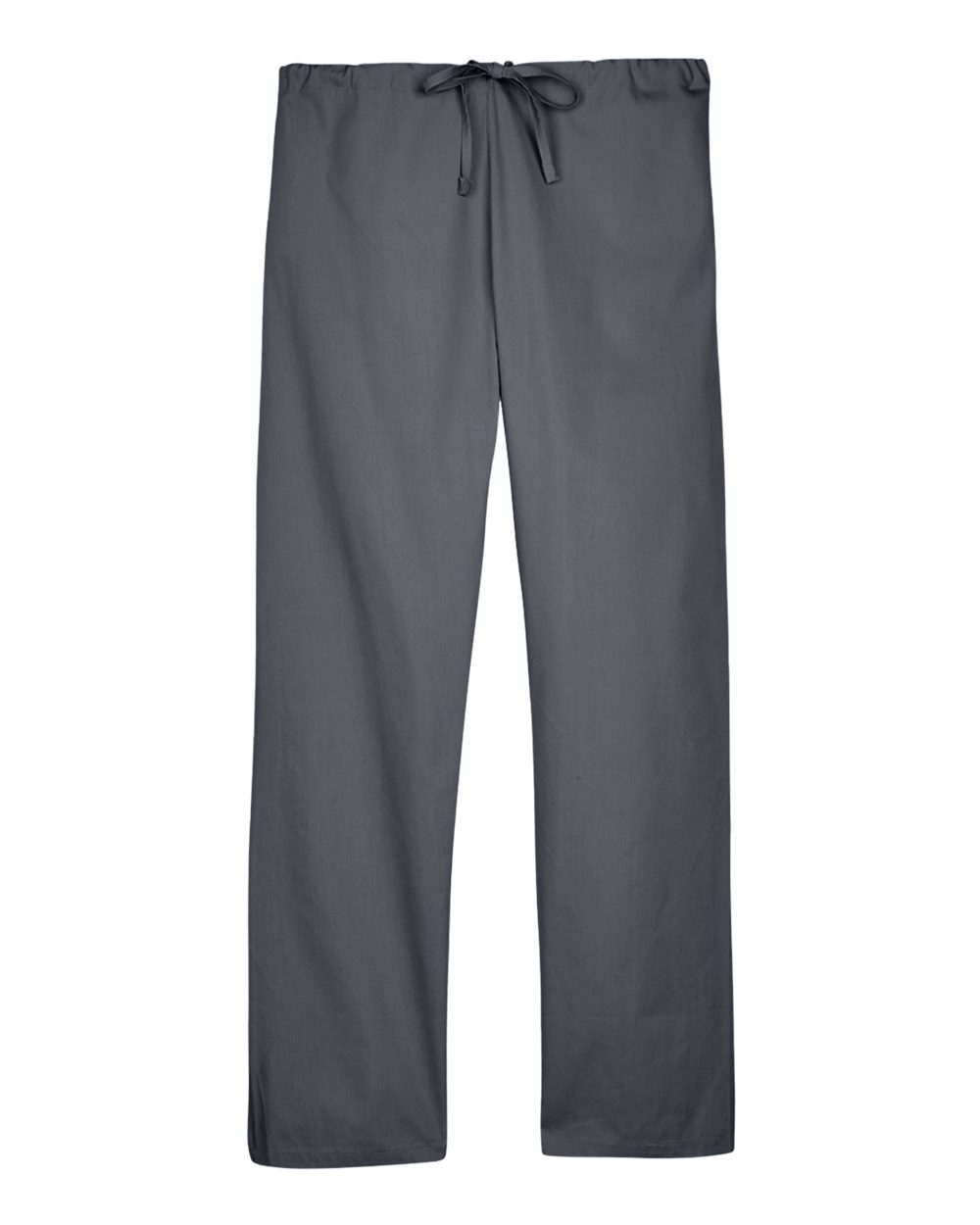 Front View of Dark Charcoal Unisex Restore Scrub Bottom - M898