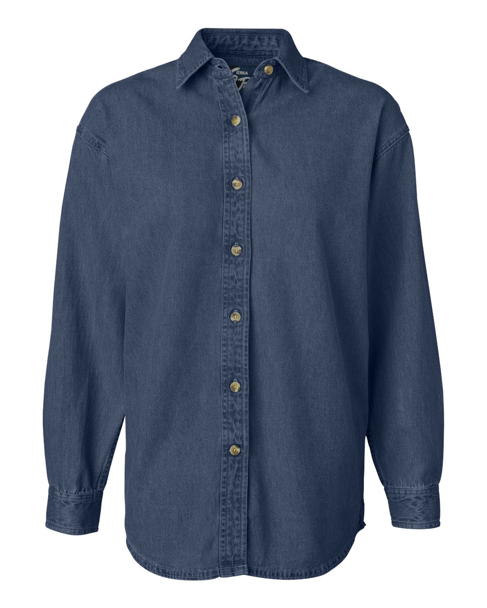 Dark Denim Women's Denim Shirt - 5211