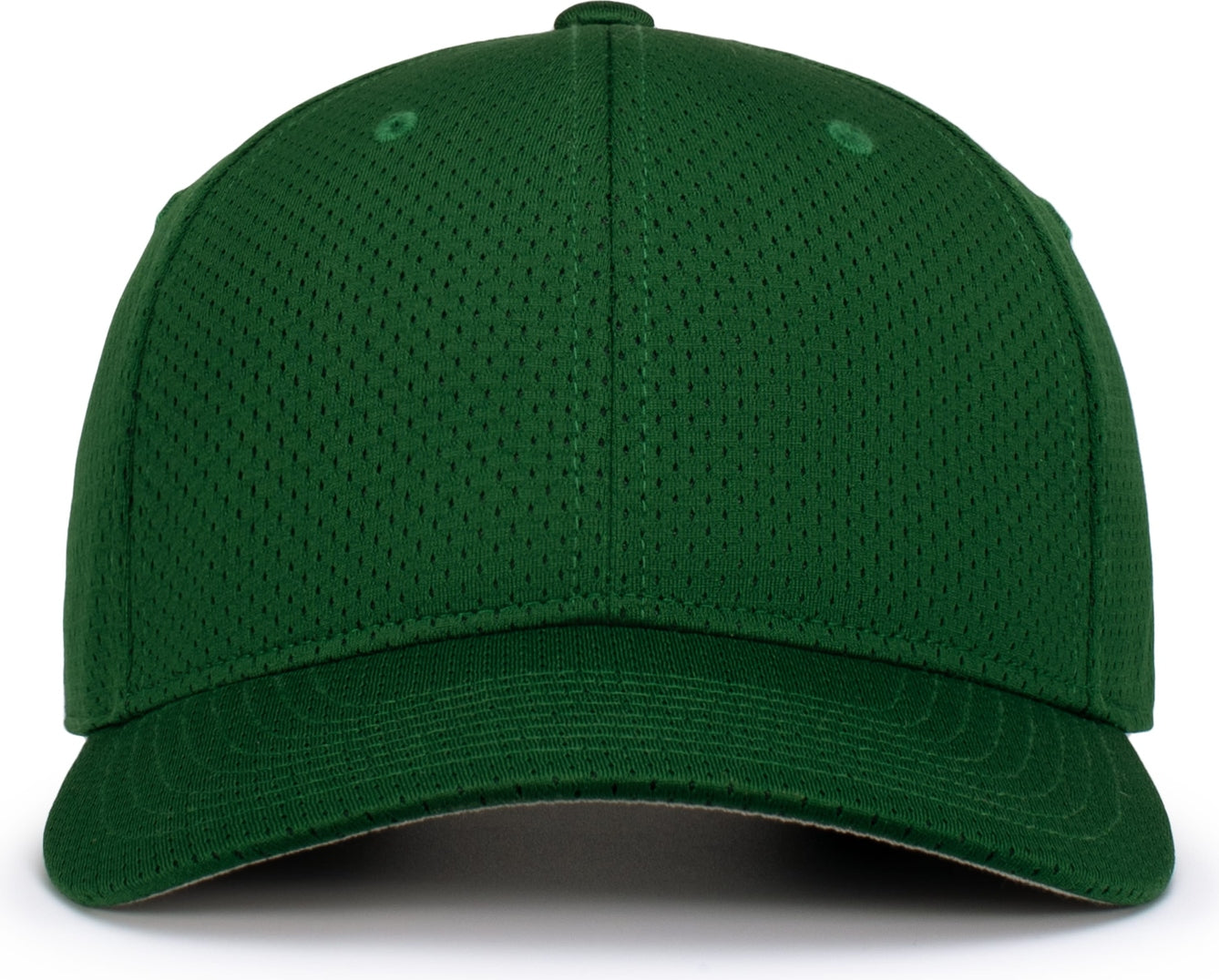 DARK GREEN ATHLETIC MESH CAP
