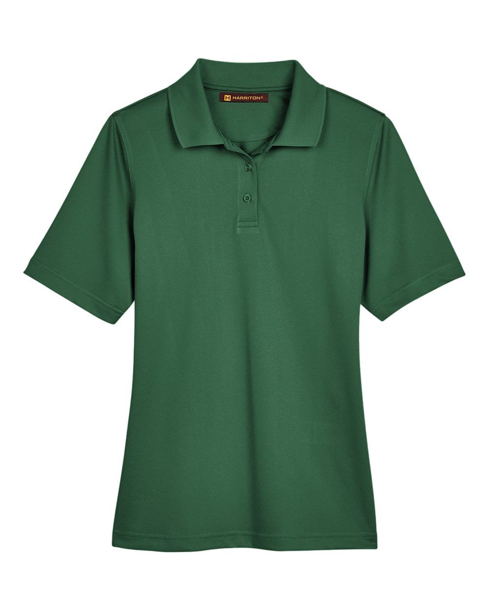 Front View of Dark Green Women&#39;s Advantage Snag Protection Plus Polo - M348W