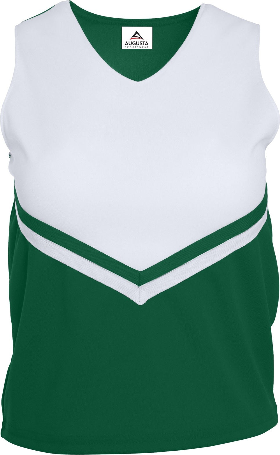 Front View of DARK GREEN/WHITE/WHITE GIRLS PRIDE SHELL