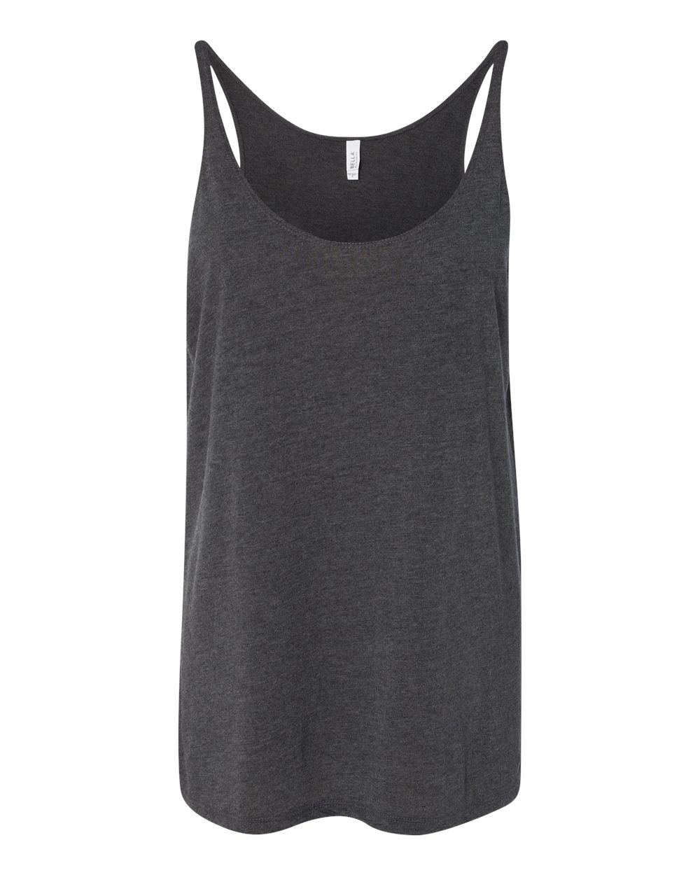 Dark Grey Heather Women's Slouchy Tank - 8838