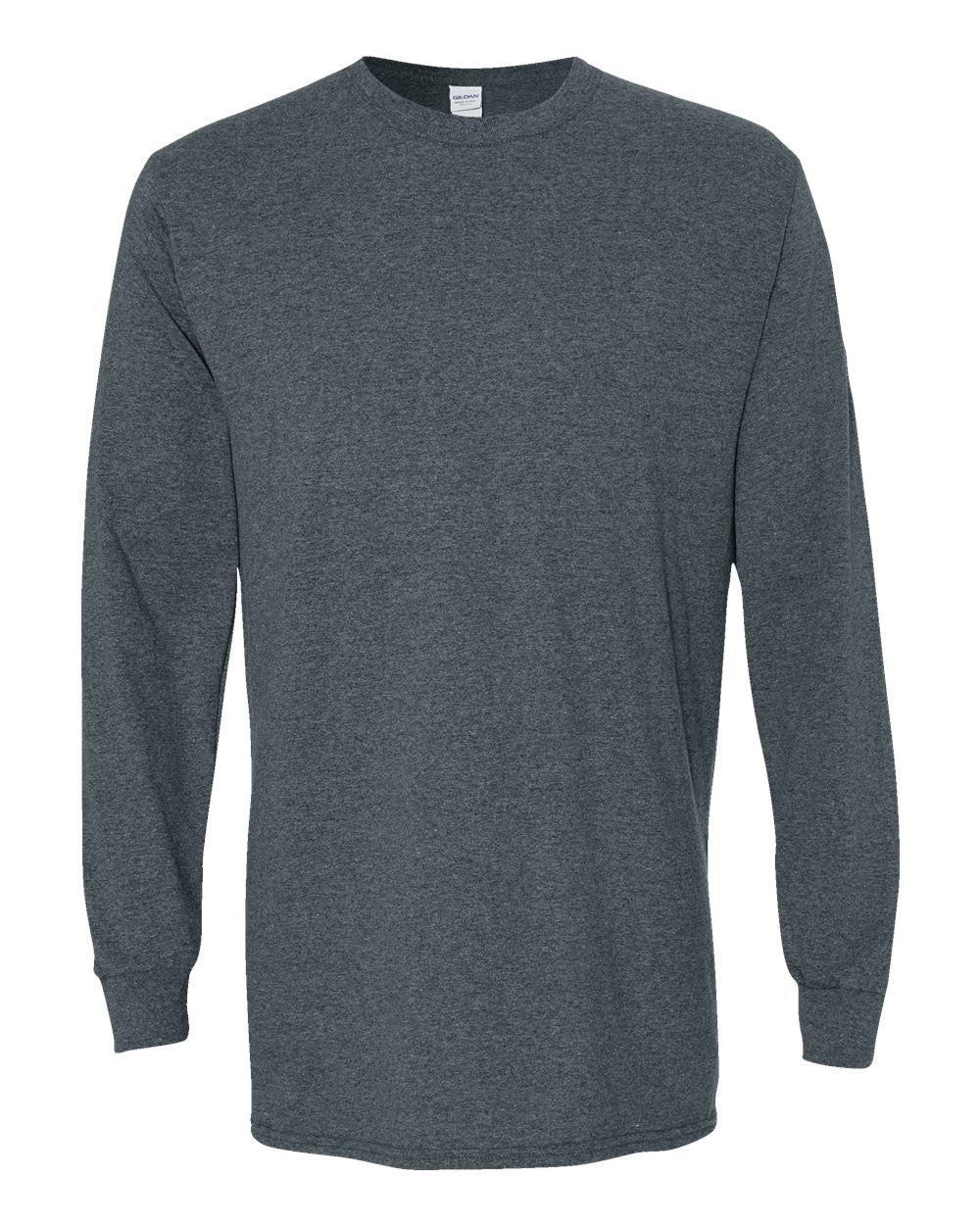 Dark Heather Heavy Cotton™ Long Sleeve T-Shirt - 5400