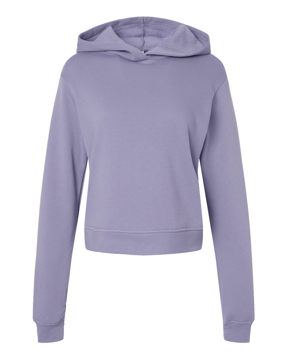 Front View of Dark Lavender Women's Classic Hoodie - 7519