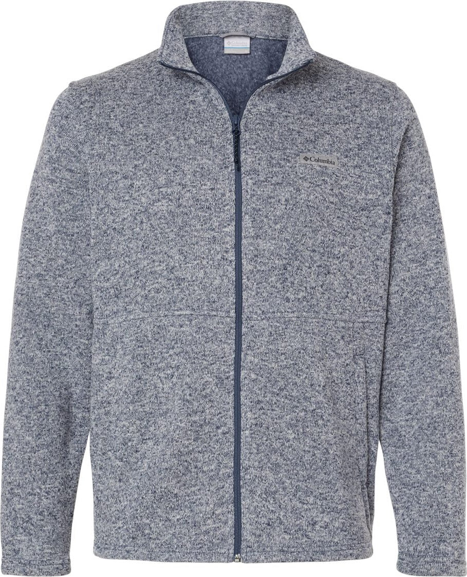 Front View of Dark Mountain Heather Alto Pass™ Fleece Full-Zip Jacket - 209574