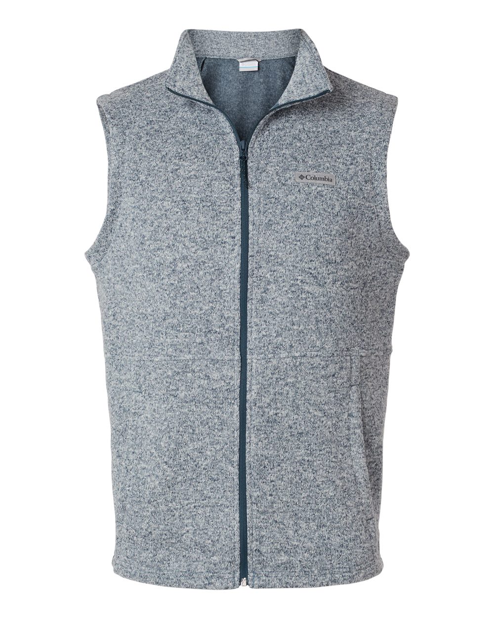 Front View of Dark Mountain Heather Alto Pass™ Fleece Vest - 209575