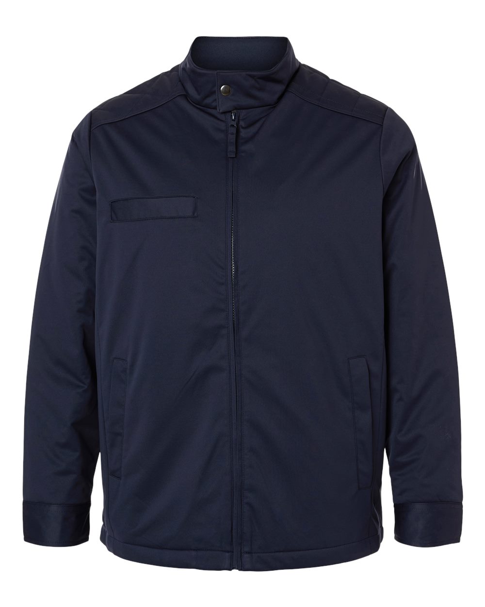 Front View of Dark Navy Men's Guardian Insulated Utility Jacket - M781