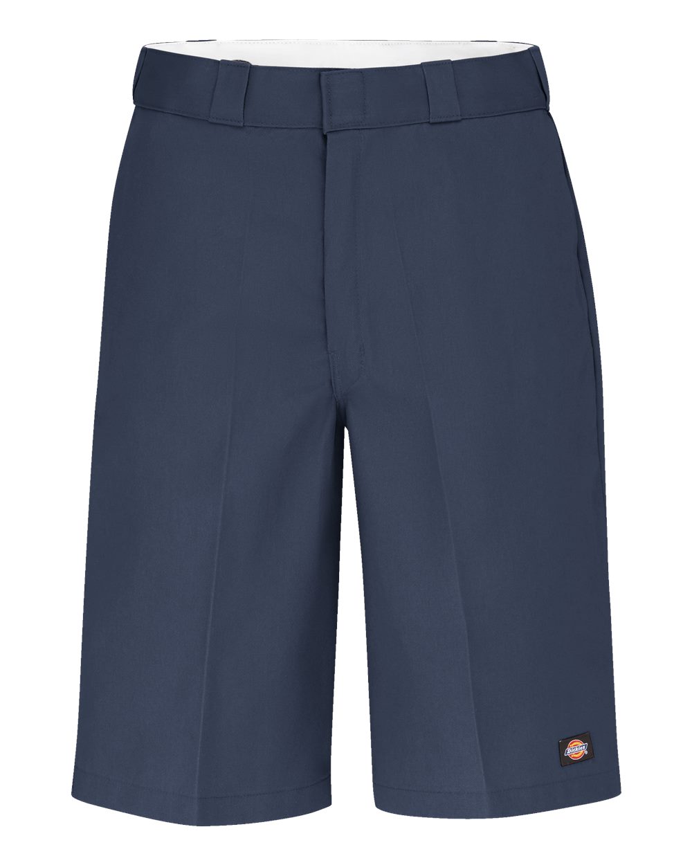 Front View of Dark Navy Multi-Pocket Work Shorts - 4228