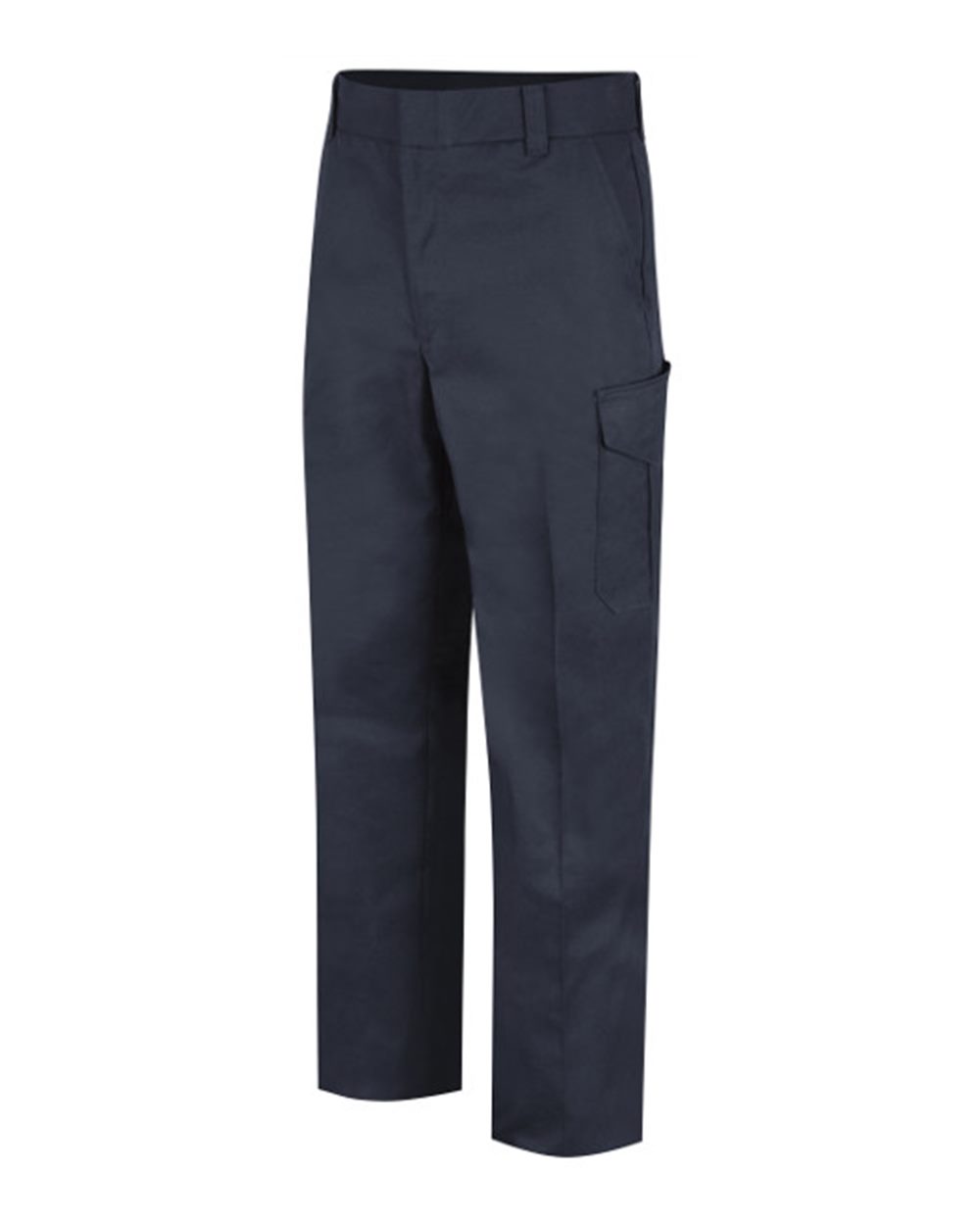 Front View of Dark Navy - Unhemmed New Dimension® Cargo Pant - HS2343