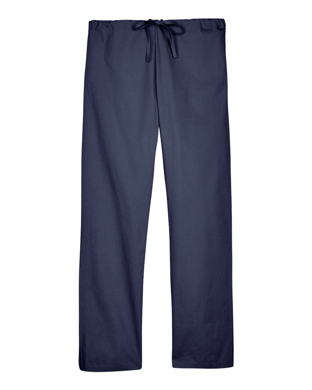 Front View of Dark Navy Unisex Restore Scrub Bottom - M898