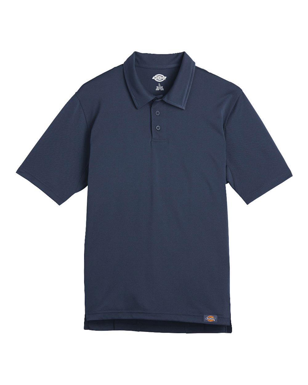 Front View of Dark Navy WorkTech Cooling Mesh Shirt - LS45