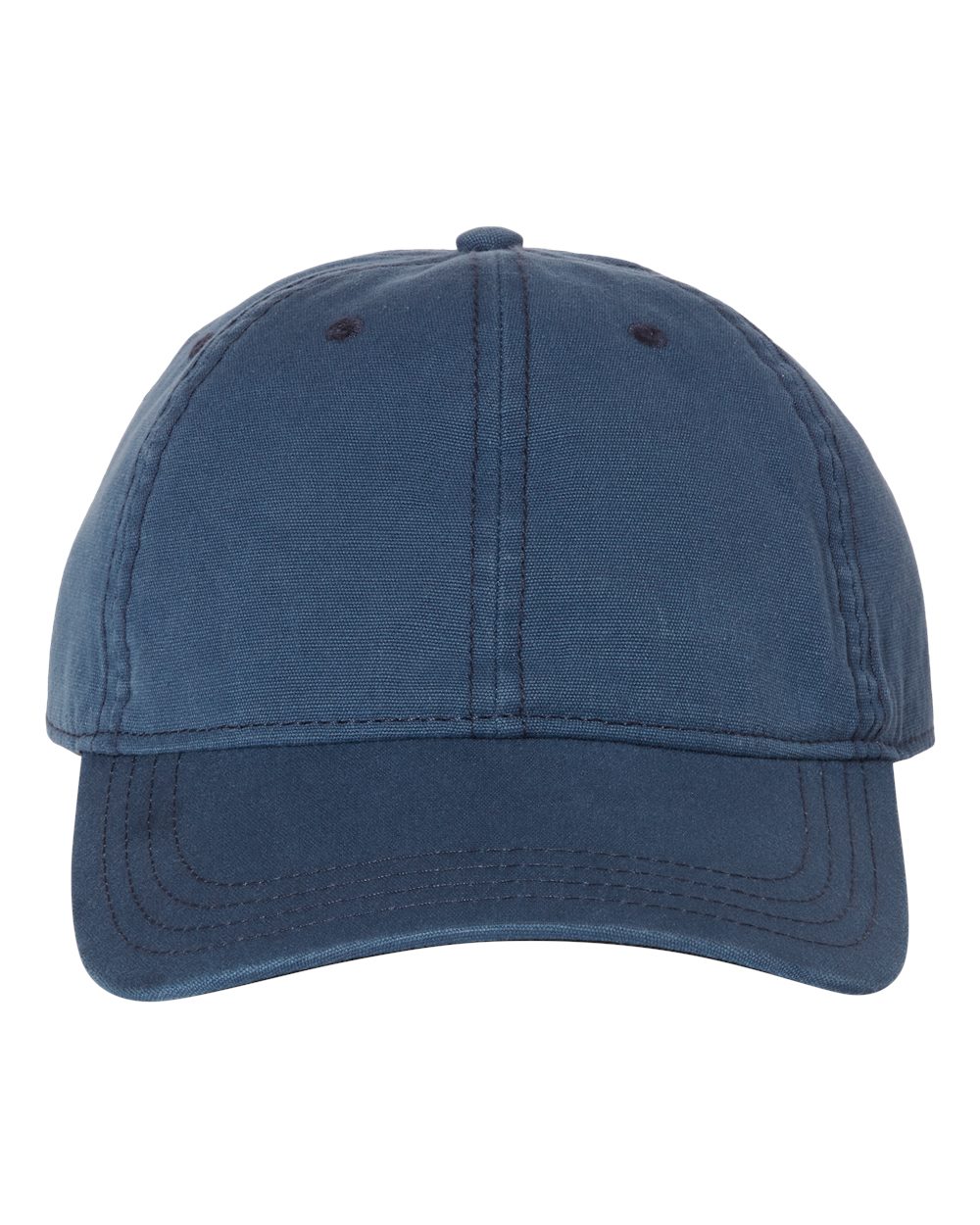 Front View of Deep Blue Woodend Cap - 3231