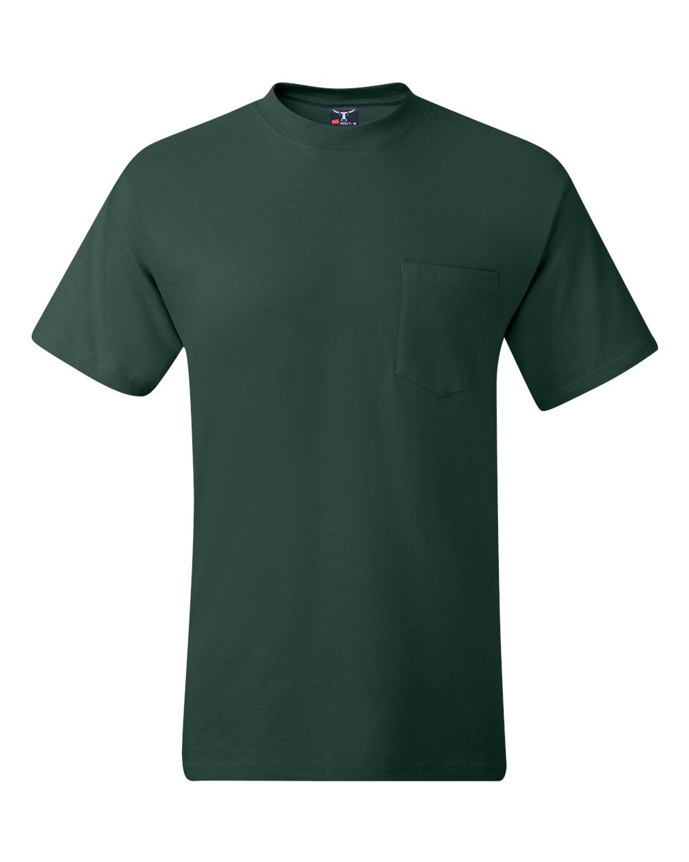 Deep Forest Beefy-T® Pocket T-Shirt - 5190
