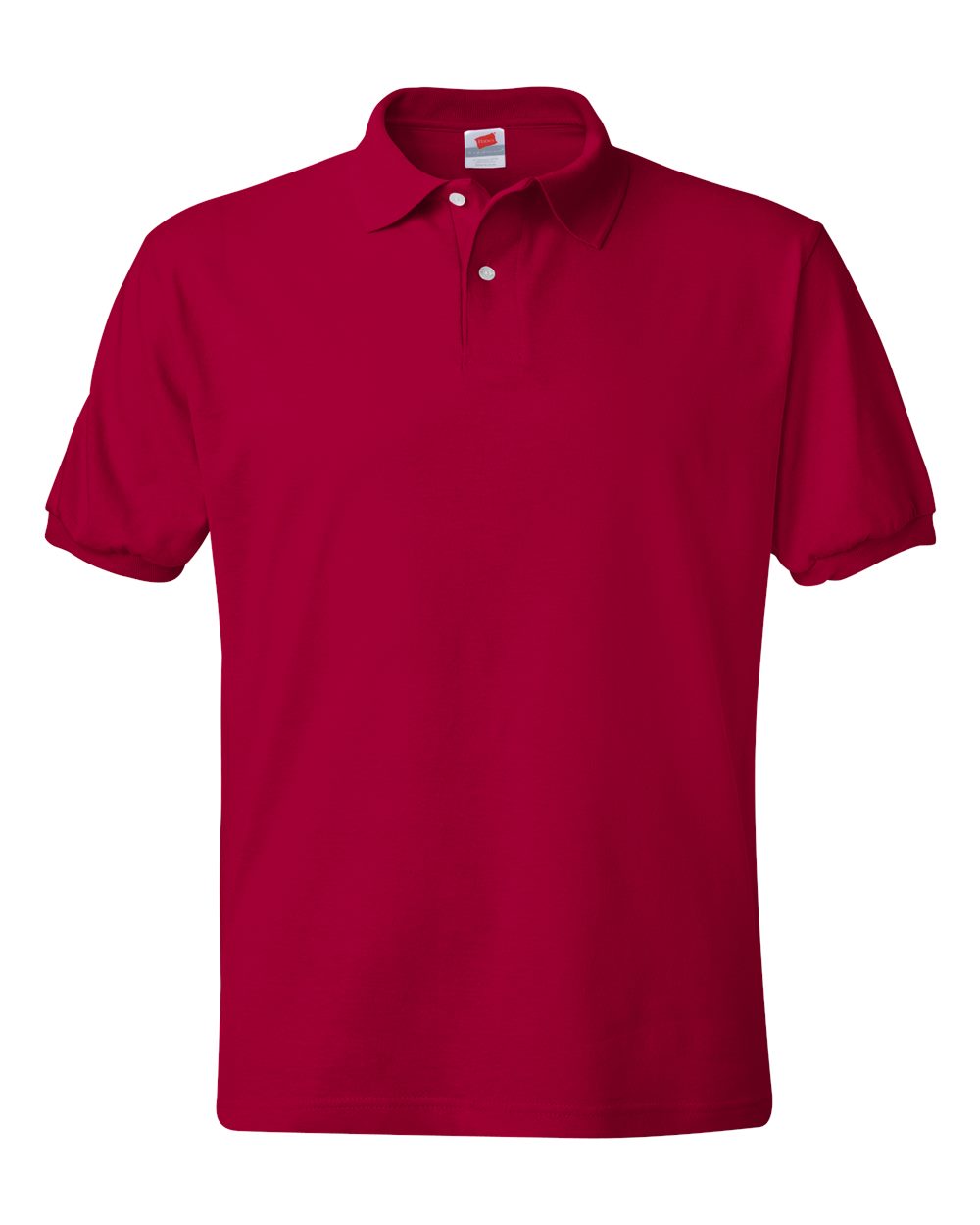 Deep Red Ecosmart® Jersey Polo - 054X