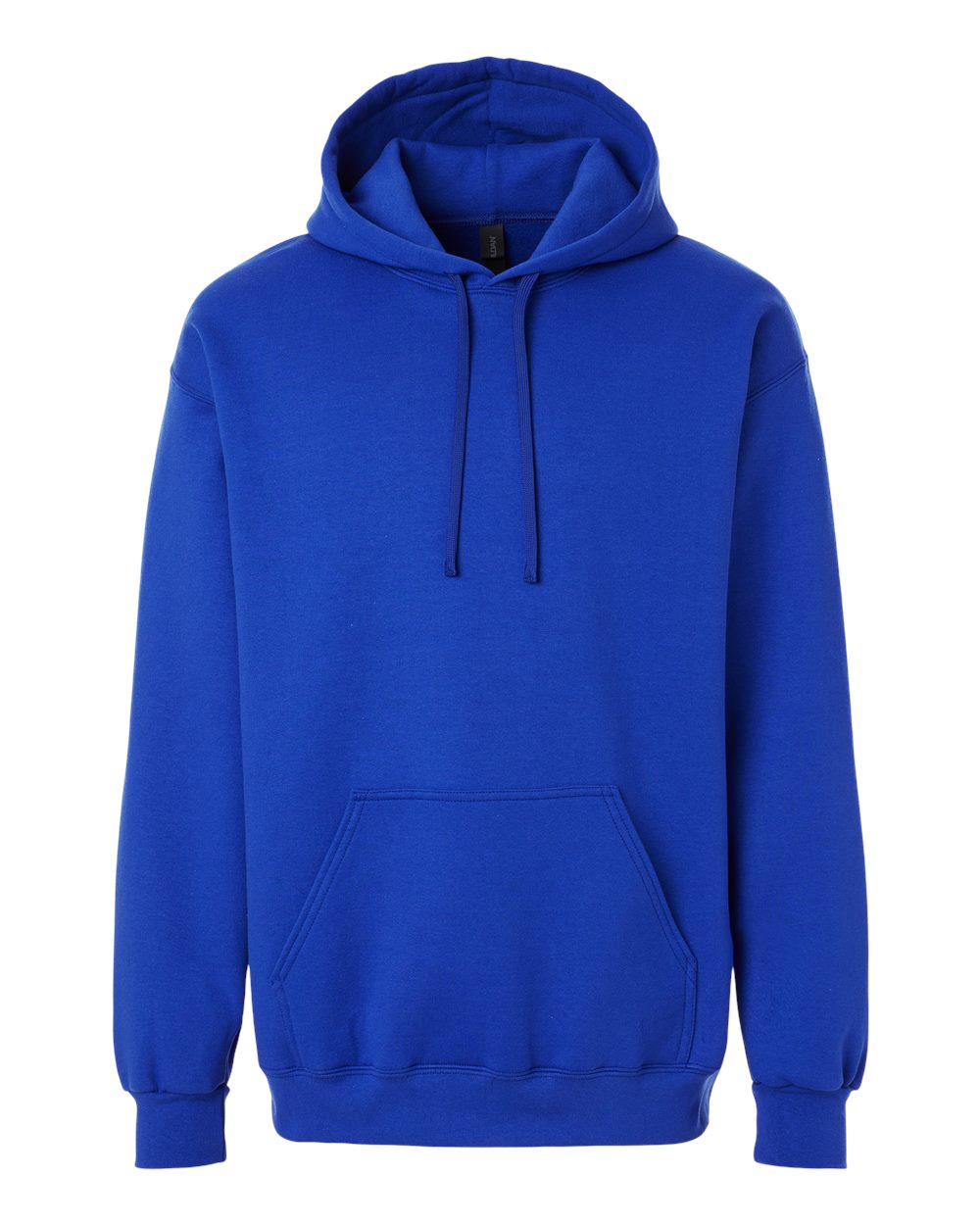 Front View of Deep Royal Hammer™ Maxweight Hooded Sweatshirt - 19500