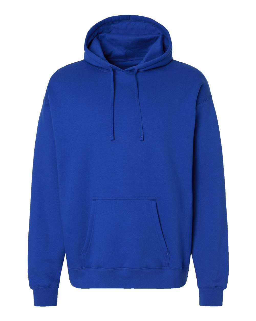 Front View of Deep Royal Perfect Sweats Hooded Sweatshirt - RS170