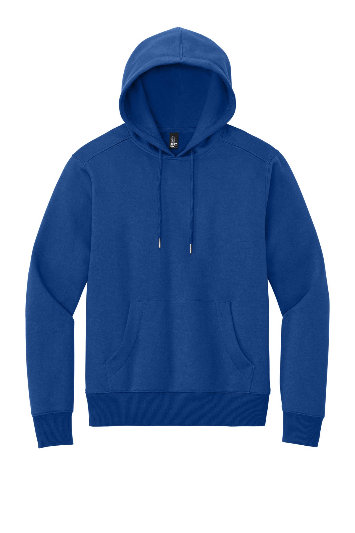 Front View of DeepRoyal District Perfect Weight Fleece Hoodie DT1101