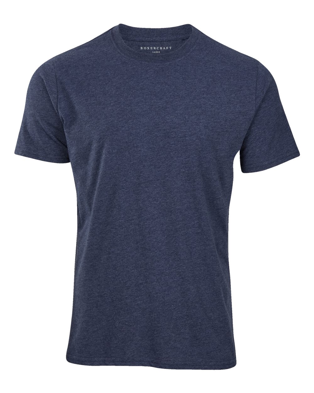 Front View of Denim Basic Crew T-Shirt - BM2103