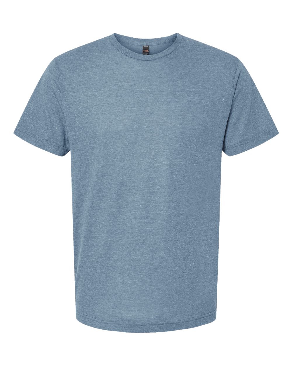 Front View of Denim Tri Blend Tri-Blend T-Shirt - 254
