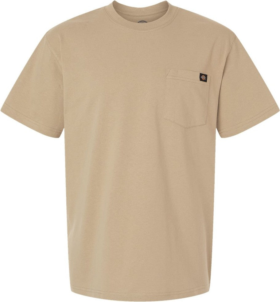 Front View of Desert Sand Traditional Heavyweight T-Shirt - Tall Sizes - WS50-DT