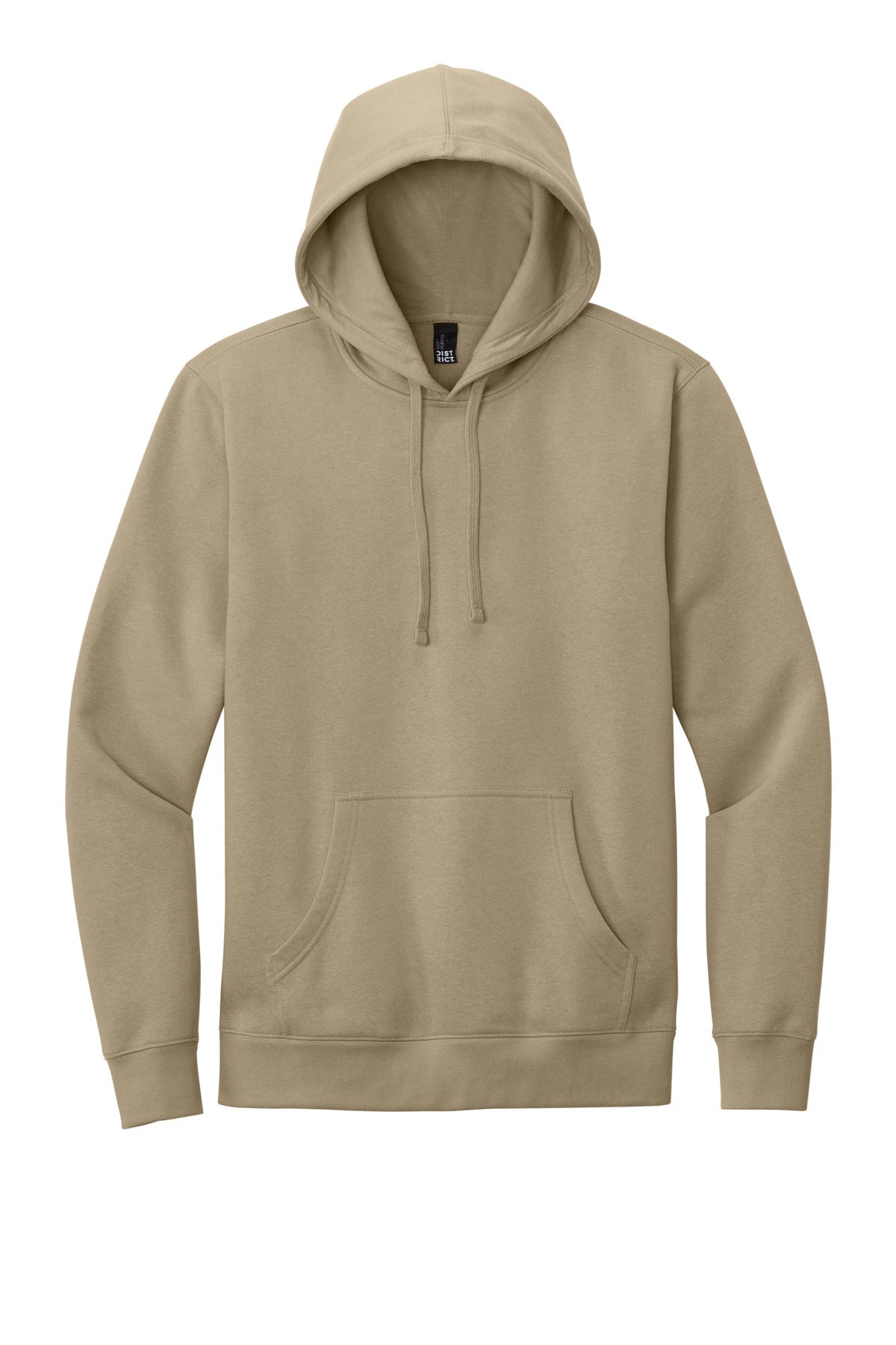 Front View of DesertTan District V.I.T. Fleece Hoodie DT6100