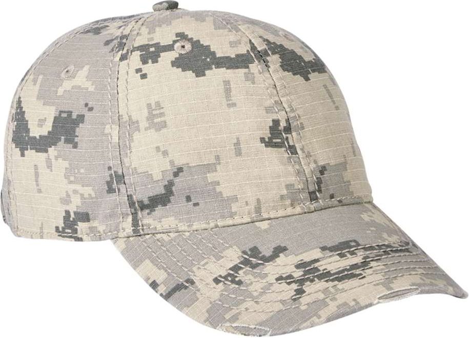 Front View of Digital Green Image Maker Cap - IM101