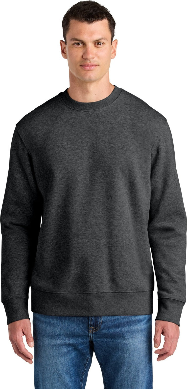 Front View of DkHtGry Stanley/Stella Unisex Changer 2.0 Crewneck Sweatshirt SXU004