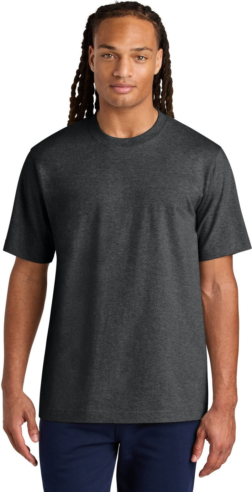 Front View of DkHtGry Stanley/Stella Unisex Freestyler Heavyweight Tee SXU018