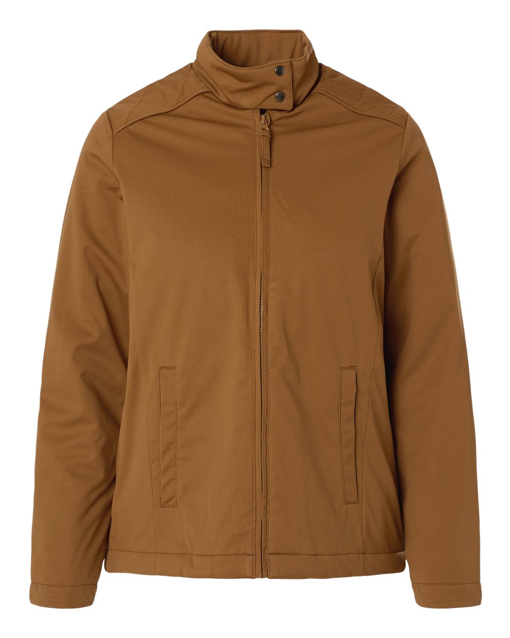 Front View of Duck Brown Women&#39;s Guardian Insulated Utility Jacket - M781W