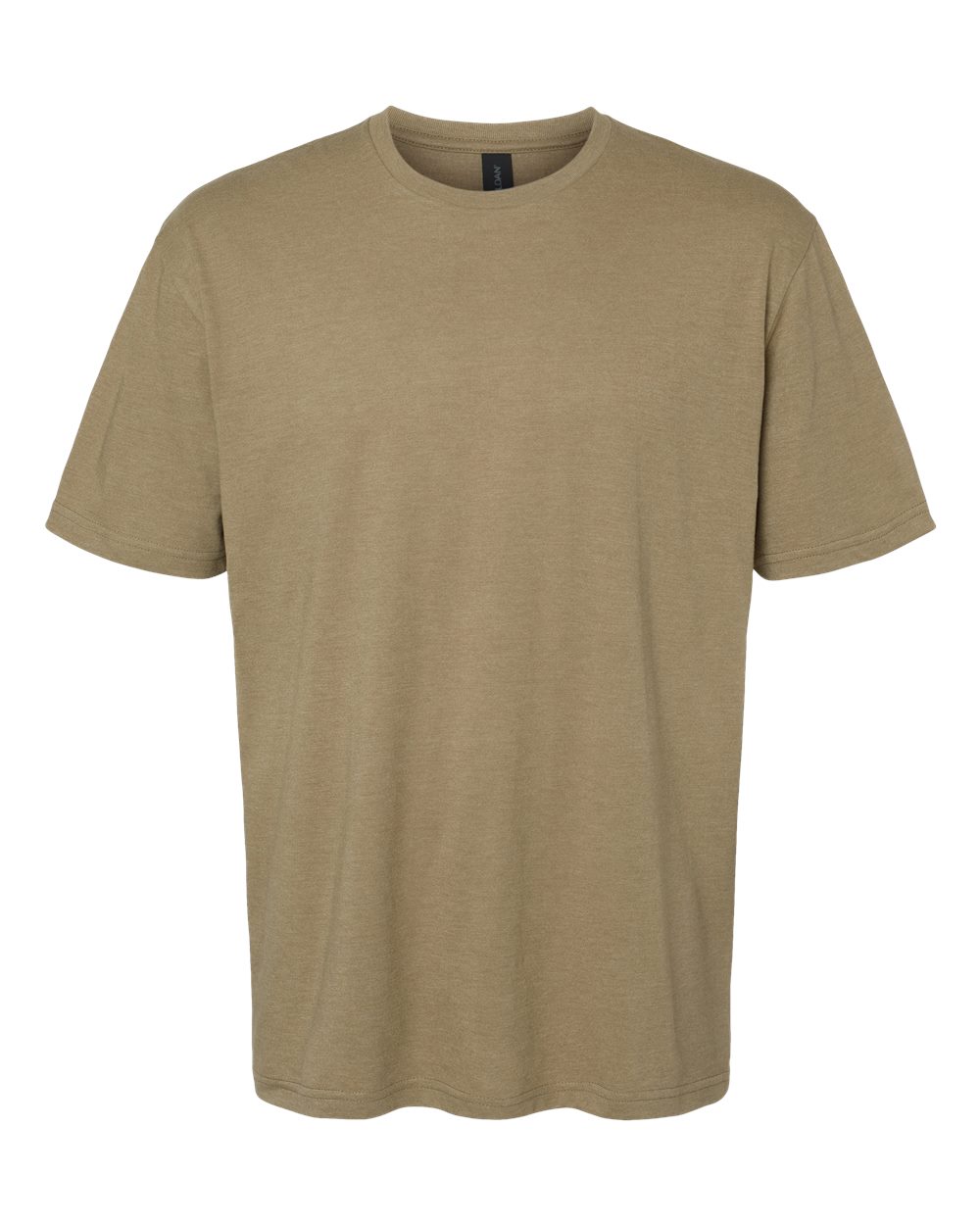 Front View of Dune Mist Softstyle® CVC T-Shirt - 64000CVC