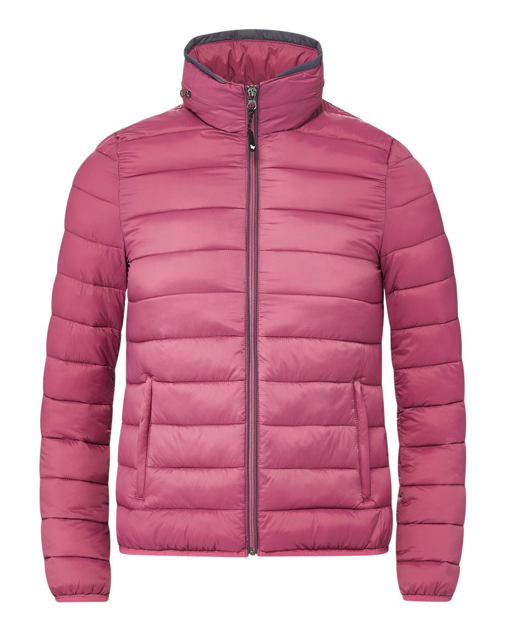 Front View of Dusk Orchid Women&#39;s PillowPac Puffer Jacket - 211137