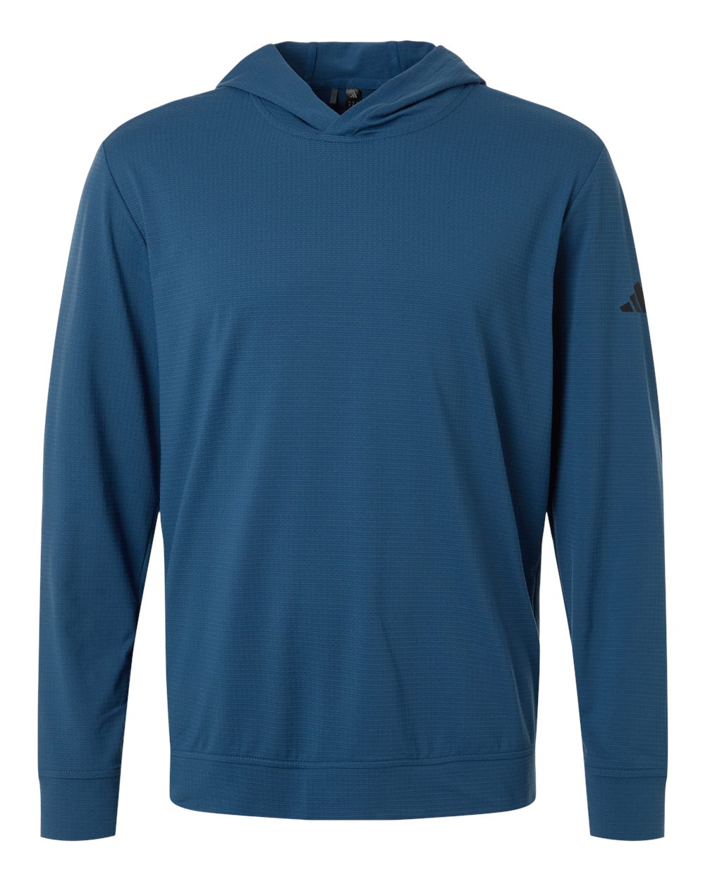 Front View of Dusky Petrol Ultimate Elevated Hoodie - A2009 plain