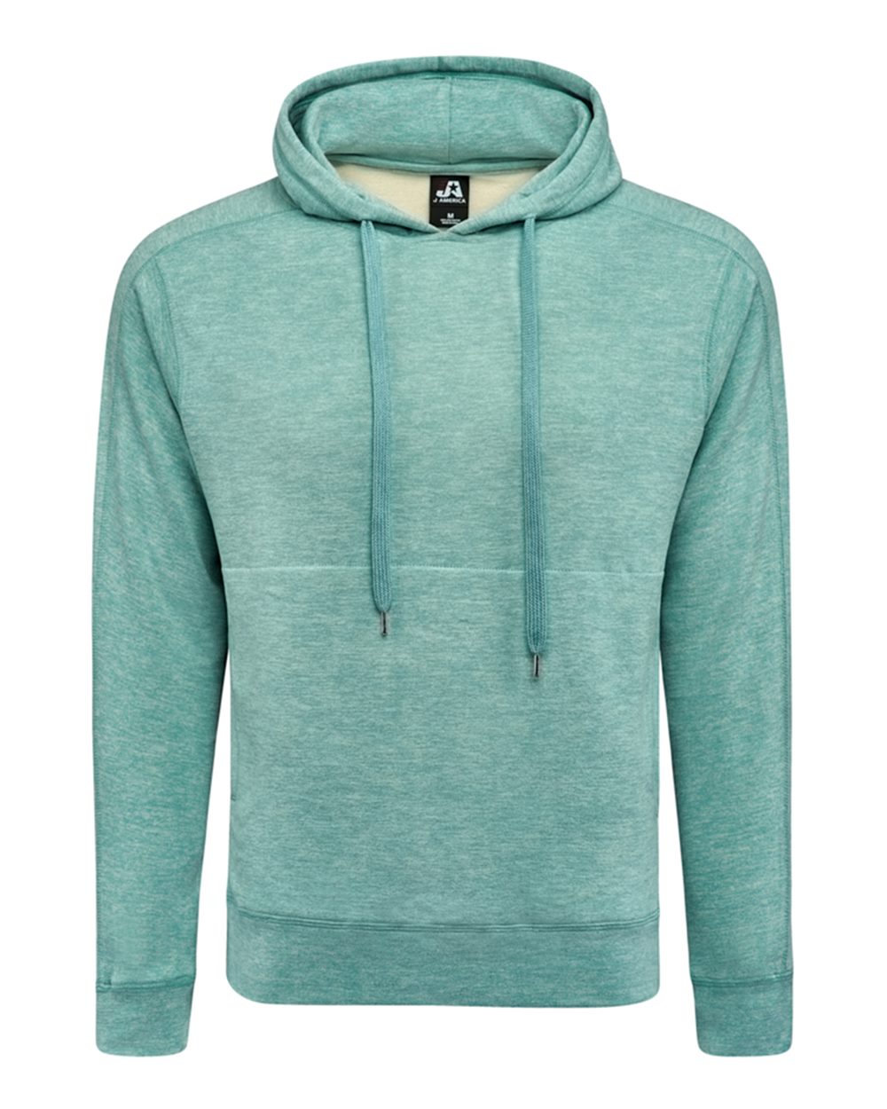 Front View of Electric Jade Electric Fleece Hooded Sweatshirt - 8740