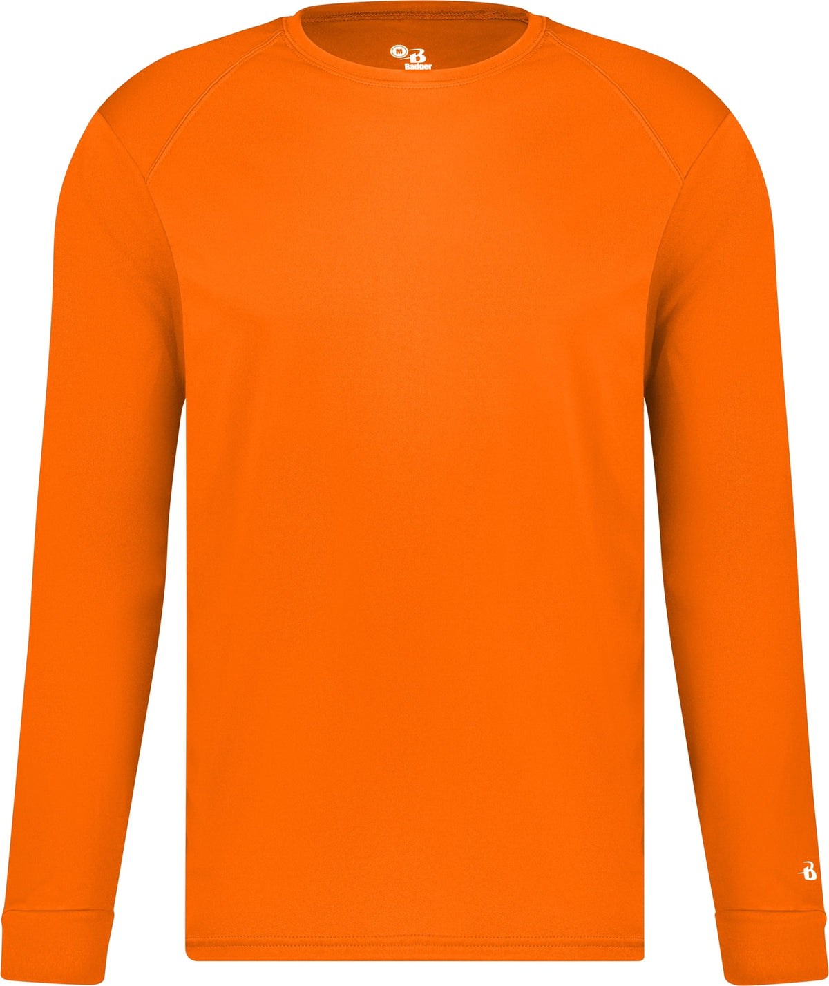 Front View of ELECTRIC ORANGE B-CORE L/S TEE