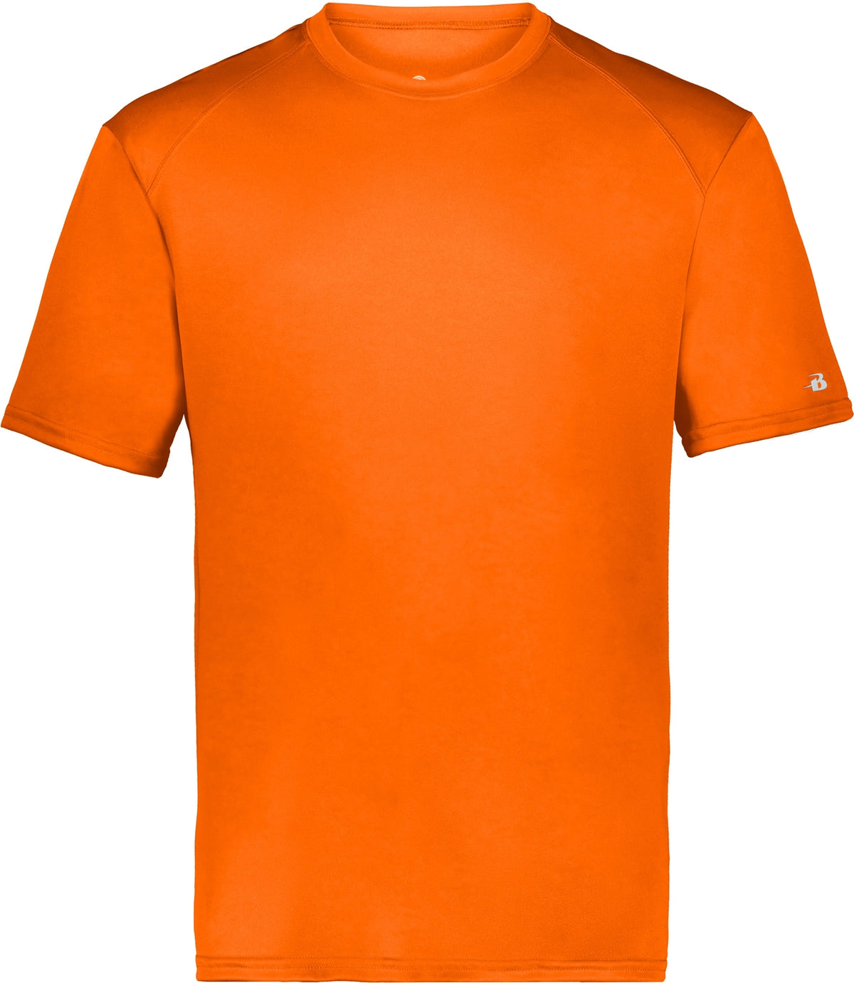 Front View of ELECTRIC ORANGE B-CORE TEE