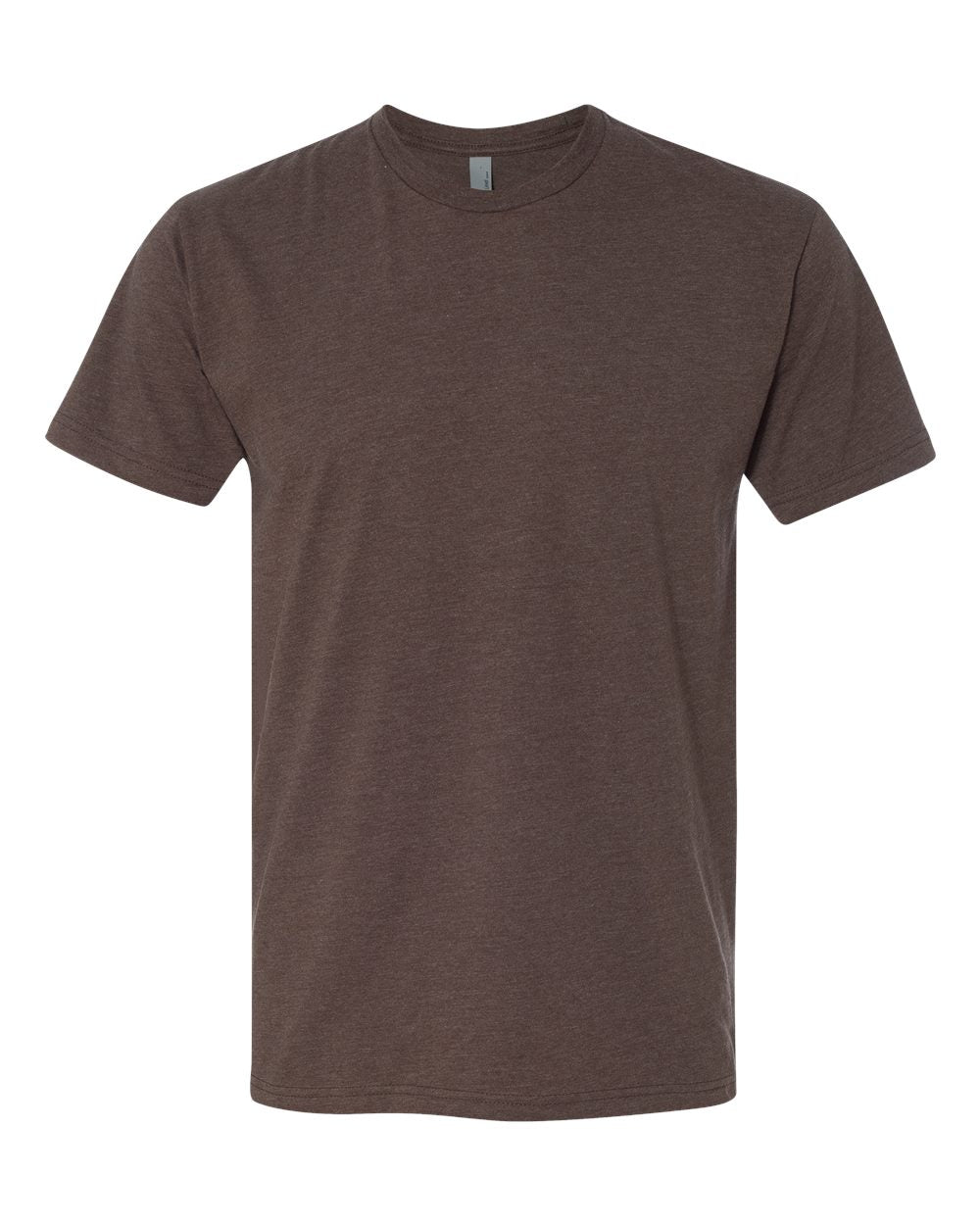 Front View of Espresso CVC T-Shirt - 6210