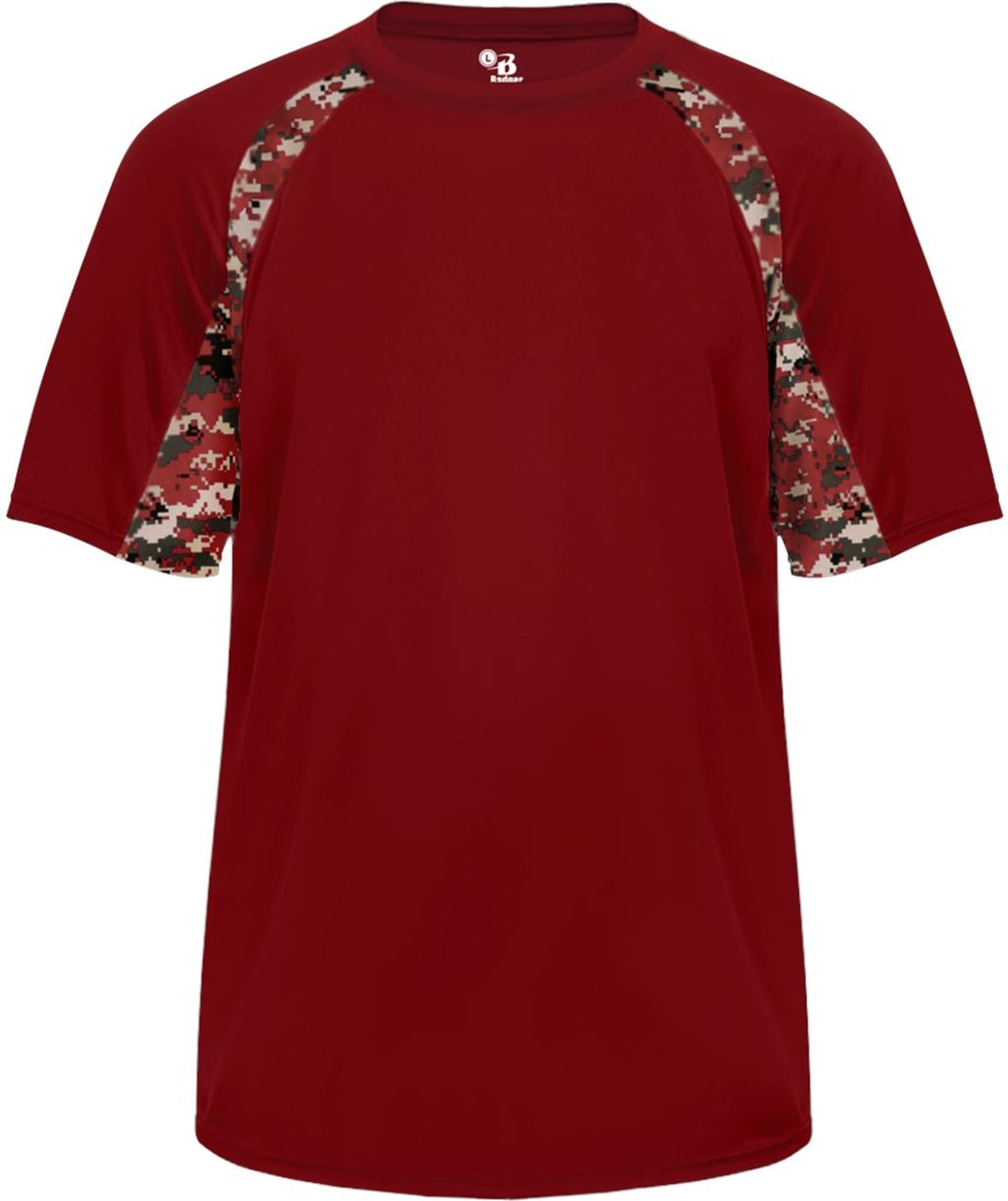 Front View of F089 DIGITAL HOOK TEE