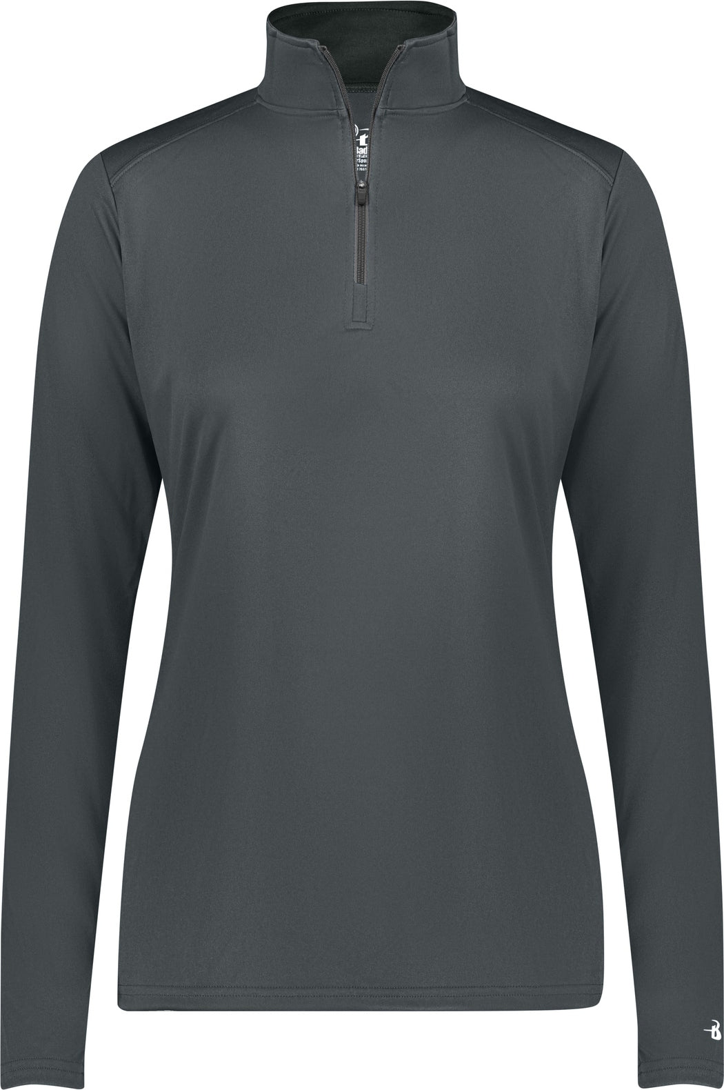 Front View of F212 LADIES B-CORE 1/4  ZIP