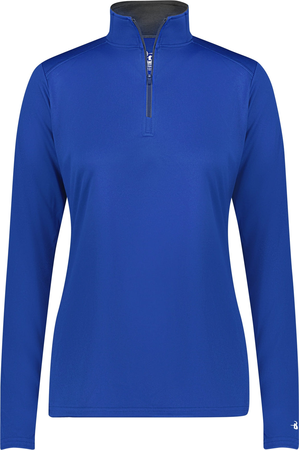 Front View of F217 LADIES B-CORE 1/4  ZIP