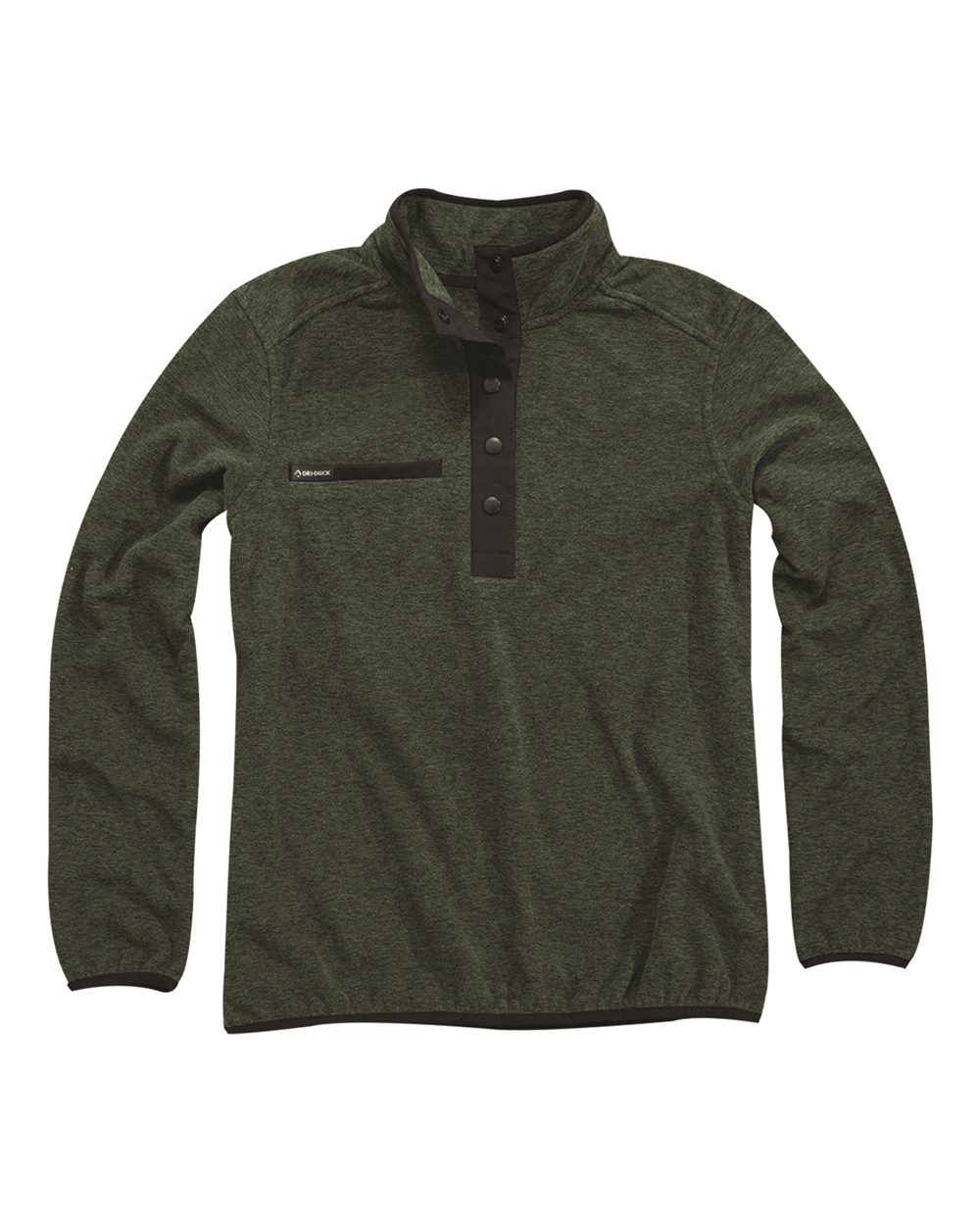 Front View of Fatigue Women's Denali Mountain Fleece Pullover - 9340 plain