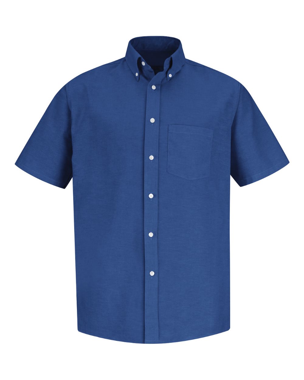 Front View of FB-French Blue Executive Oxford Dress Shirt - SR60