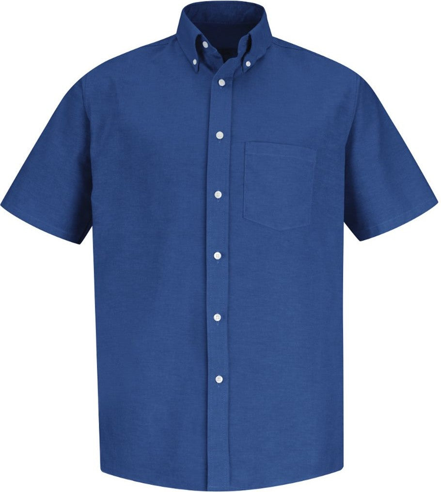 Front View of FB-French Blue Executive Oxford Dress Shirt - Tall Sizes - SR60T