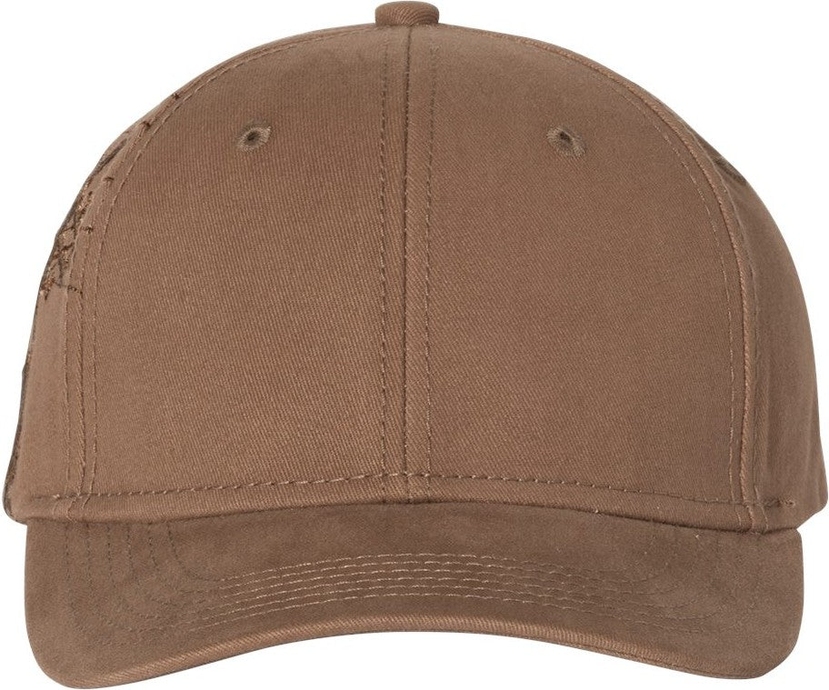 Front View of Field Khaki Lineman Cap - 3345