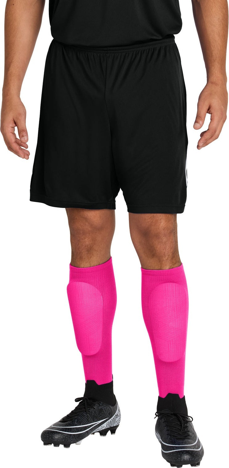 Front View of FlashPink Sport-Tek All Sport OTC Socks STA05