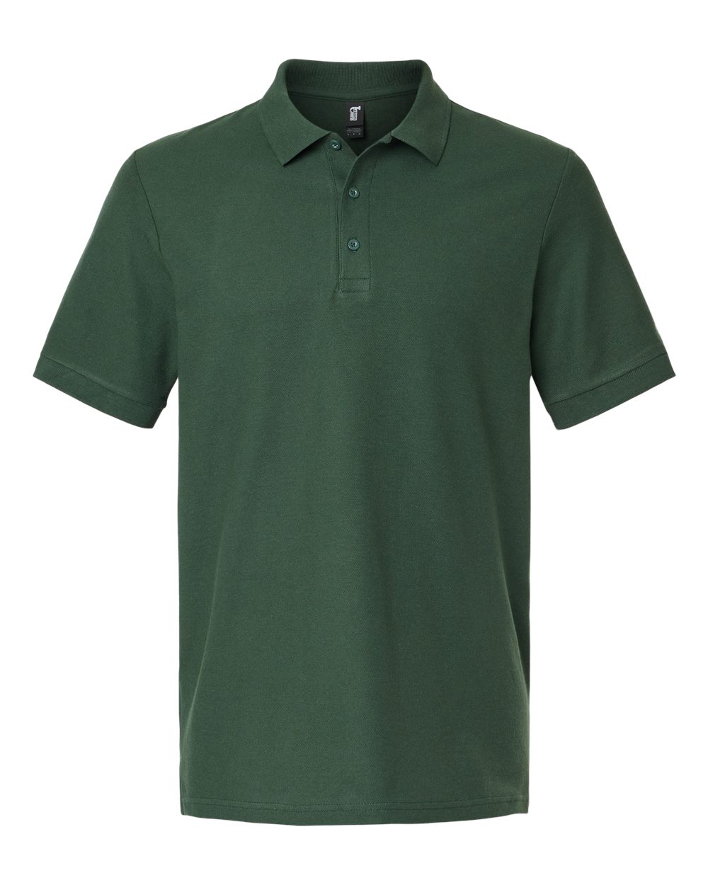 Front View of Forest Green Hammer™ Pique Polo - 85800