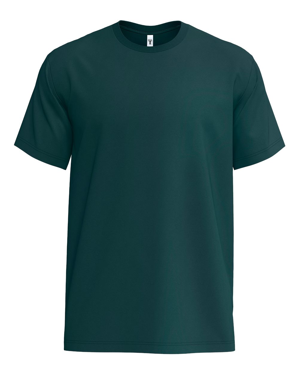 Front View of Forest Green Ideal Jersey T-Shirt - 1810