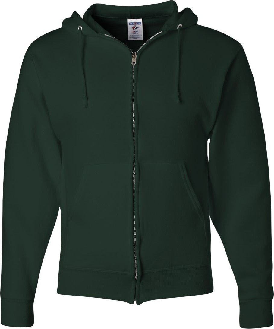 Forest Green NuBlend® Full-Zip Hooded Sweatshirt - 993MR
