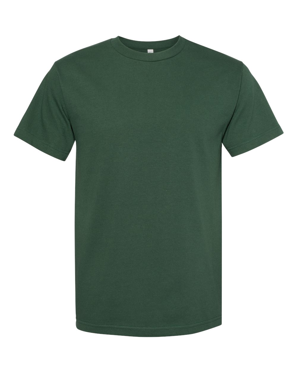 Front View of Forest Heavyweight Cotton Tee - 1301